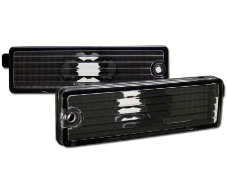 I3 Enterprise - I3 93-01 Chevy Camaro Rear Bumper Lights (Jdm Black)