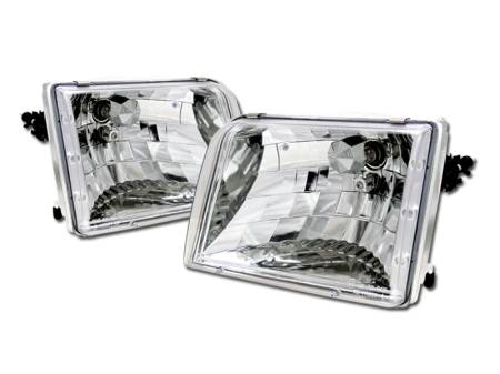 I3 Enterprise - I3 93-97 Ford Ranger Crystal Headlights (Chrome)