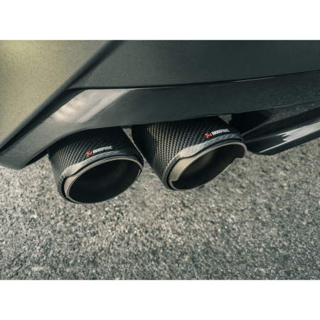 Akrapovic - Akrapovic 2019 BMW Z4 M40i (G29) Slip-On Line (Titanium) w/Carbon Fiber Tips