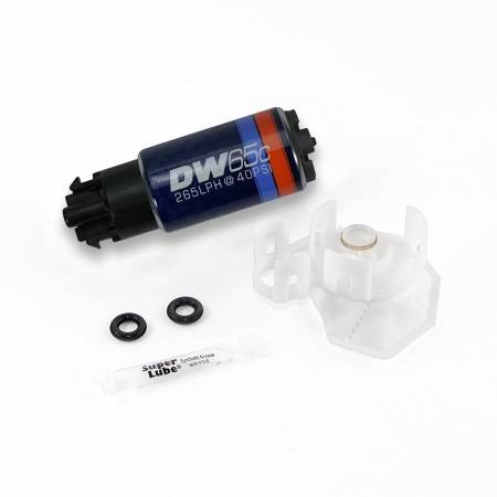 DeatschWerks - DeatschWerks 265 LPH Compact In-Tank Fuel Pump w/ Set Up Kit 08-15 Mitsu EVO X, 06-13 MazdaSpeed 3/6