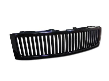 I3 Enterprise - I3 07-08 Chevy Silverado Vertical Style Front Grill (Black)