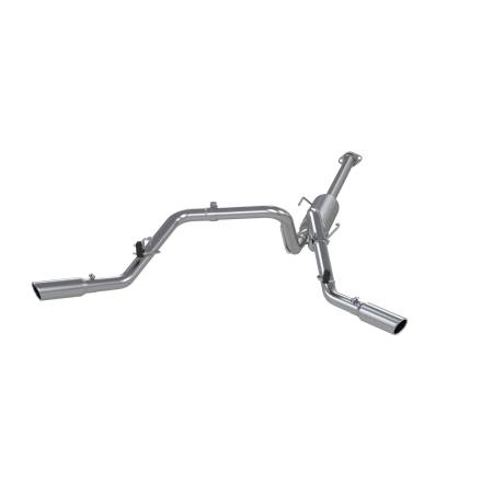 MBRP Exhaust - MBRP 05-13 Toyota Tacoma 4.0L EC/CC AL Dual Split Side Cat Back Exhaust