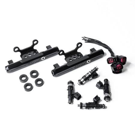 DeatschWerks - DeatschWerks 04-06 Subaru STI/LGT Side Feed to Top Feed Fuel Rail Conv Kit w/ 1000cc Injectors