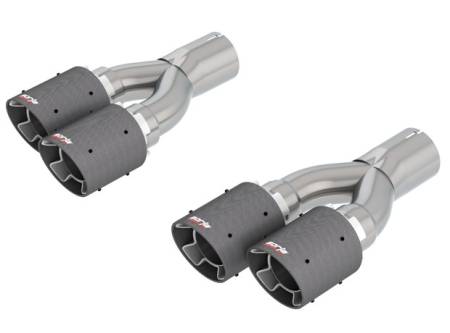 Borla - Borla 2018 Grand Cherokee Trackhawk 6.2L V8 AT AWD 4DR 3in Carbon Fiber Tip Kit