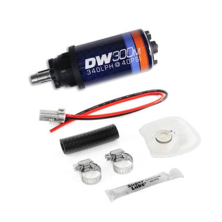 DeatschWerks - DeatschWerks 340 LPH Ford In-Tank Fuel Pump DW300M Series w/ 05-10 Mustang V6 / V8 Install Kit