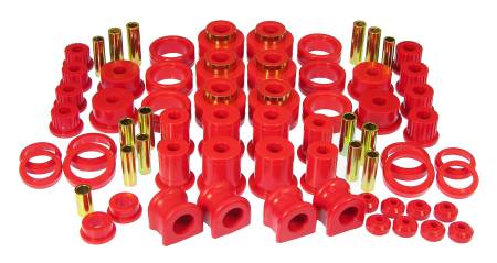 Prothane - Prothane 94-01 Dodge Ram 4wd Diesel/V10 Total Bushing Kit - Red