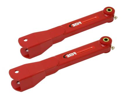 BMR Suspension - BMR 10-15 5th Gen Camaro Non-Adj. Rear Trailing Arms (Polyurethane) - Red