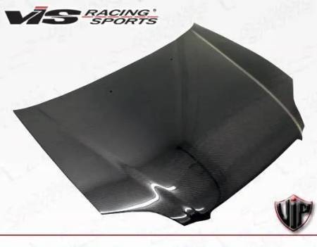 VIS Racing - VIS Racing Carbon Fiber Hood OEM Style for Honda Civic 2DR & 4DR 96-98