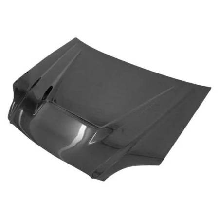 VIS Racing - VIS Racing Carbon Fiber Hood Invader Style for Honda Civic 2DR & 4DR 96-98