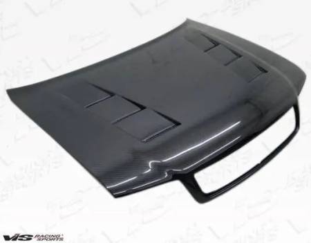 VIS Racing - VIS Racing Carbon Fiber Hood Terminator Style for AUDI A4 4DR 96-01