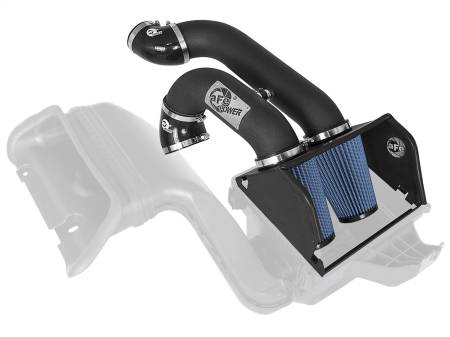 aFe Power (Advanced FLOW Engineering) - aFe Magnum FORCE Stage-2XP Intake w/3-1/2in Black Housing Pro 5R Filter 2017 Ford F-150 V6 3.5L (tt)