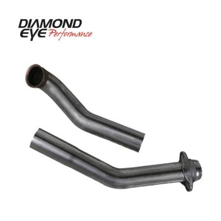 Diamond Eye Performance - Diamond Eye Turbocharger Down Pipe, 1994-1997.5 Ford 7.3L Powerstroke F250/F350 (All Cab And Bed Lengths)-Performanc