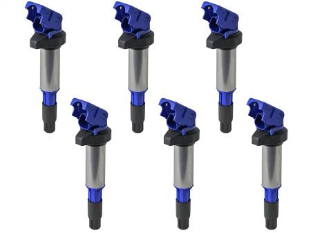 aFe Power (Advanced FLOW Engineering) - aFe 01-06 BMW 325Ci E46 Scorcher High-Performance Ignition Coil (6 Pack)