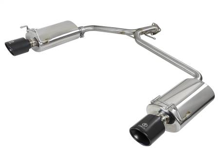 aFe Power (Advanced FLOW Engineering) - aFe Takeda 2.25-1.75in 304 SS Axle-Back Exhaust w/ Black Tips 13-17 Honda Accord Sport Sedan I4-2.4L