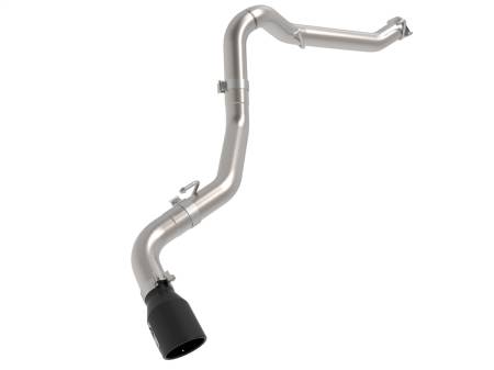 aFe Power (Advanced FLOW Engineering) - aFe 2021+ Jeep Gladiator V6-3.0L (td) Vulcan Series 3in 304 SS DPF-Back Exhaust System - Black Tip
