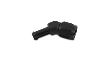 Vibrant Performance - Vibrant Performance Female AN to 45 Degree Barb AL Fitting (-6AN to 3/8in Barb)