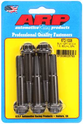 ARP - ARP M10 x 1.50 x 60 12pt black oxide bolts 672-1008