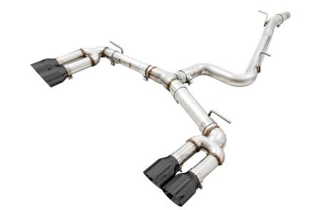 AWE Tuning - AWE Audi 8V S3 Track Edition Exhaust w/Diamond Black Tips 102mm