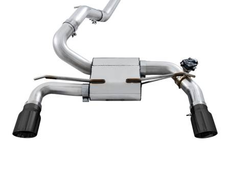 AWE Tuning - AWE Ford Focus RS SwitchPath Cat-back Exhaust - Diamond Black Tips