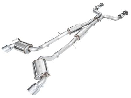 AWE Tuning - AWE 2023 Nissan Z RZ34 RWD Touring Edition Catback Exhaust System w/ Chrome Silver Tips
