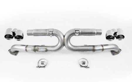 AWE Tuning - AWE 991 Carrera Performance Exhaust - Chrome Silver Tips