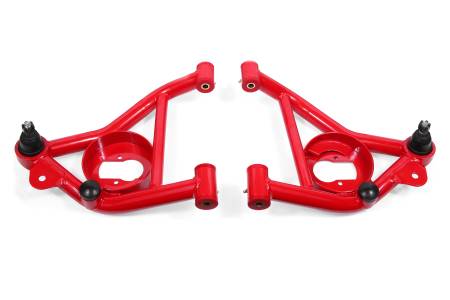 BMR Suspension - BMR 78-87 G-Body Non-Adj. Lower A-Arms (Polyurethane) - Red