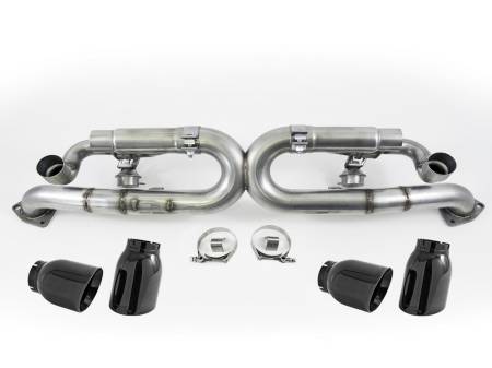 AWE Tuning - AWE Porsche 991 SwitchPath Exhaust for PSE Cars Diamond Black Tips