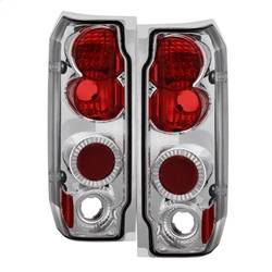 Spyder Auto - Spyder Ford F150 87-96/Ford Bronco 88-96 Euro Style Tail Lights Chrome ALT-YD-FF15089-C