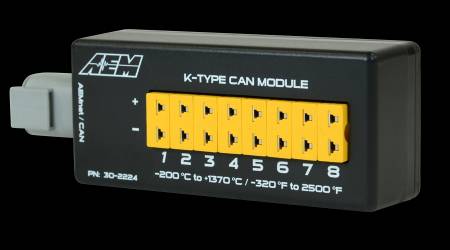 AEM Electronics - AEM 8 Channel K-Type Thermocouple EGT CAN Module