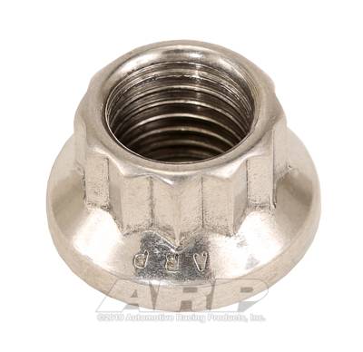 ARP - ARP M10 X 1.25 (M12 wr) SS 12pt nut kit 400-8344