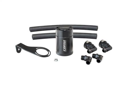 CORSA Performance - Corsa 2021-2025 Ford Bronco 2.7L Aluminum Oil Catch Can