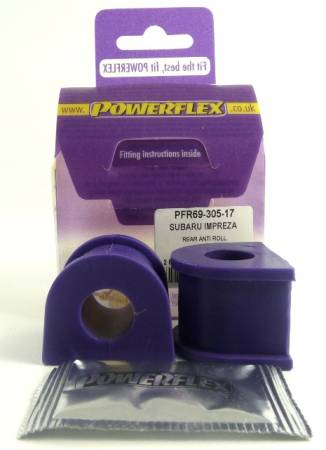 Powerflex USA - Powerflex Subaru Legacy / Impreza Turbo, WRX & Sti Rear Sway Bar To Chassis Bushing - 17 mm