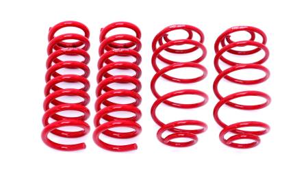 BMR Suspension - BMR 67-72 A-Body Lowering Spring Kit (Set Of 4) - Red