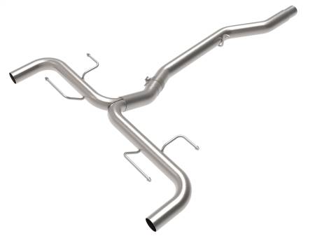aFe Power (Advanced FLOW Engineering) - aFe 17-21 Alfa Romeo Giulia L4-2.0L (t) Mach Force-Xp 2in to 2-1/2in 304SS Axle-Back Exhaust