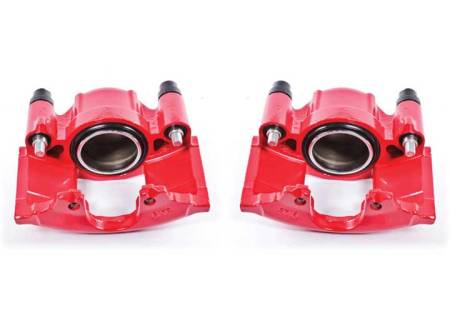 Power Stop - PowerStop 90-93 Cadillac Commercial Chassis Front Red Calipers w/o Brackets - Pair