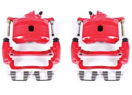 Power Stop - PowerStop 97-00 Acura EL Front Red Calipers w/Brackets - Pair