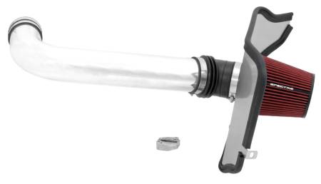 Spectre Performance - Spectre 68-72 Chevelle LS Blade MAFS Driver Side Air Intake Kit - Polished w/Red Filter