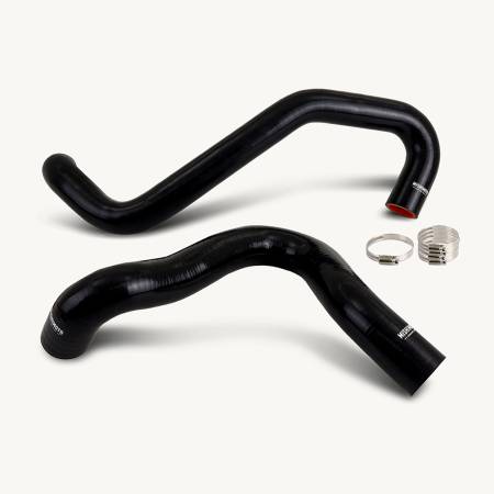 Mishimoto - Mishimoto 01-03 Ford F-250 7.3L Coolant Hose Kit Upper Reroute BK