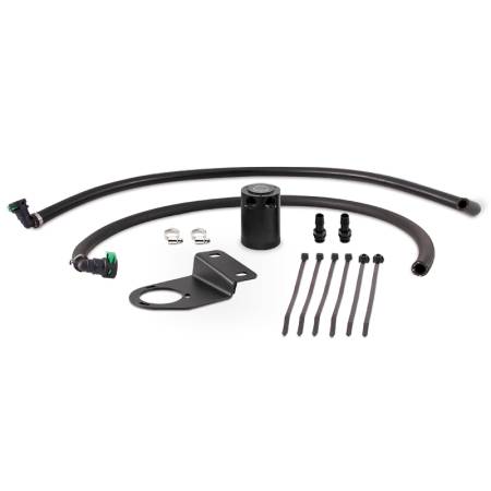 Mishimoto - Mishimoto 19+ Ford Ranger Baffled Oil Catch Can Kit - Black