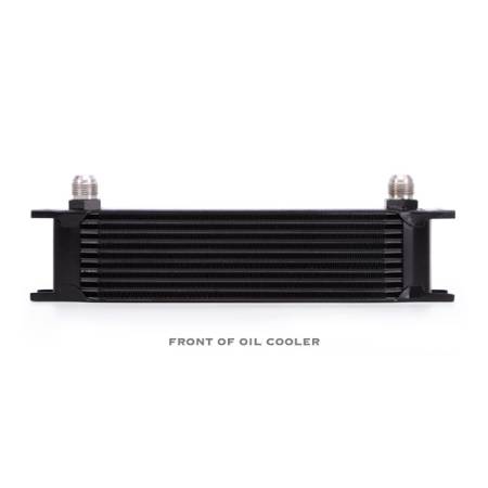 Mishimoto - Mishimoto Universal 10 Row Oil Cooler - Black