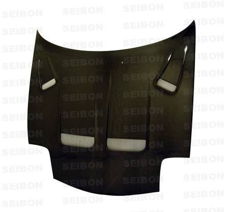Seibon Carbon - Seibon 93-02 Mazda RX7 FD3S KS Carbon Fiber Hood