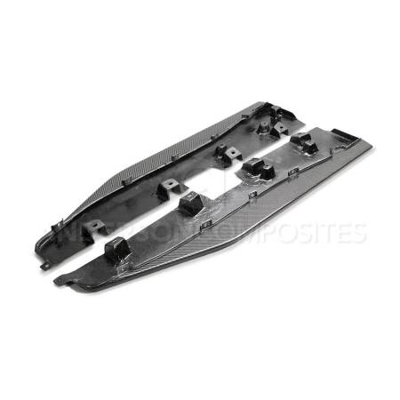 Anderson Composites - Anderson Composites 2020 Ford Mustang/Shelby GT500 Carbon Fiber Side Splitters