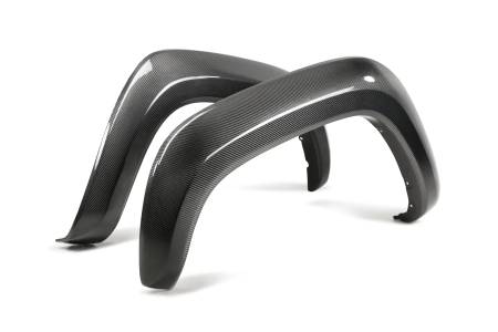 Seibon Carbon - Seibon 16-20 Toyota Tacoma Carbon Fiber Front Fender Flares (Pair)