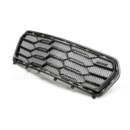 Anderson Composites - Anderson Composites 17-18 Chevrolet Camaro ZL1 1LE Front Lower Grille