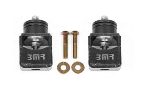 BMR Suspension - BMR Chevy SS and Pontiac G8 Motor Mount Kit (Solid Bushings) Black Hammertone