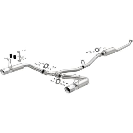 MagnaFlow Exhaust Products - MagnaFlow 16-18 Honda Civic L4 2.0L Street Series Cat-Back Exhaust w/ Polished Tips