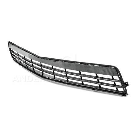 Anderson Composites - Anderson Composites 14-15 Chevrolet Camaro SS / 1LE / Z28 Front Lower Grille