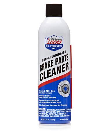 Lucas Oil - Lucas Brake Cleaner - Non-Chlorinated - 14.00 oz Aerosol - Each