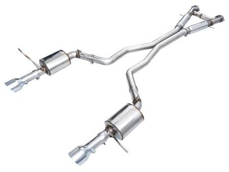 AWE Tuning - AWE 18-23 Dodge Durango SRT & Hellcat Touring Edition Exhaust - Chrome Silver Tips