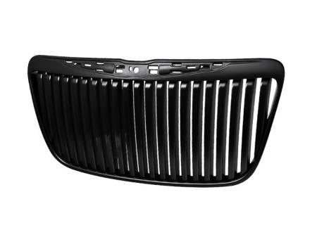 I3 Enterprise - I3 2011-2014 Chrysler 300C - Vertical Style Front Grille - Matte Black